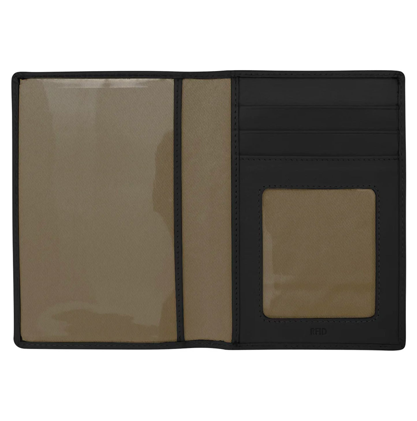 Passport Wallet-Black