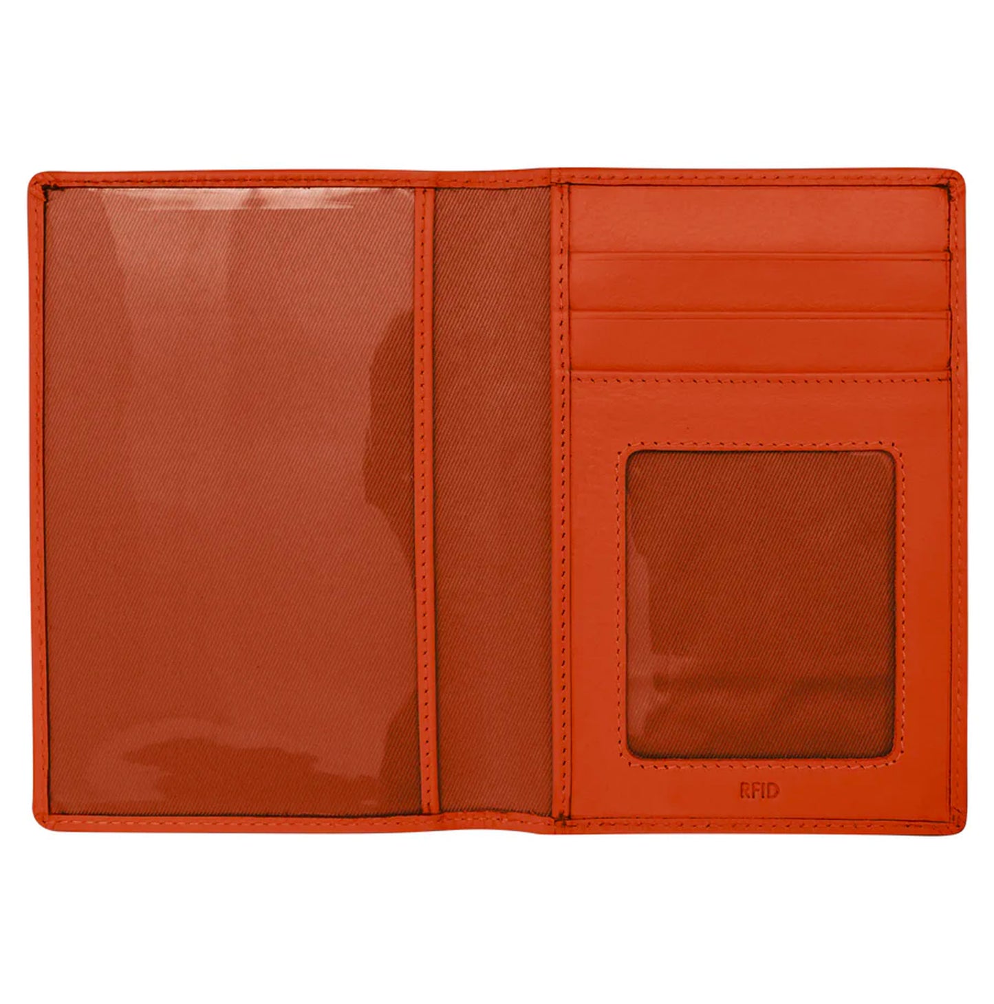 Passport Wallet-Orange