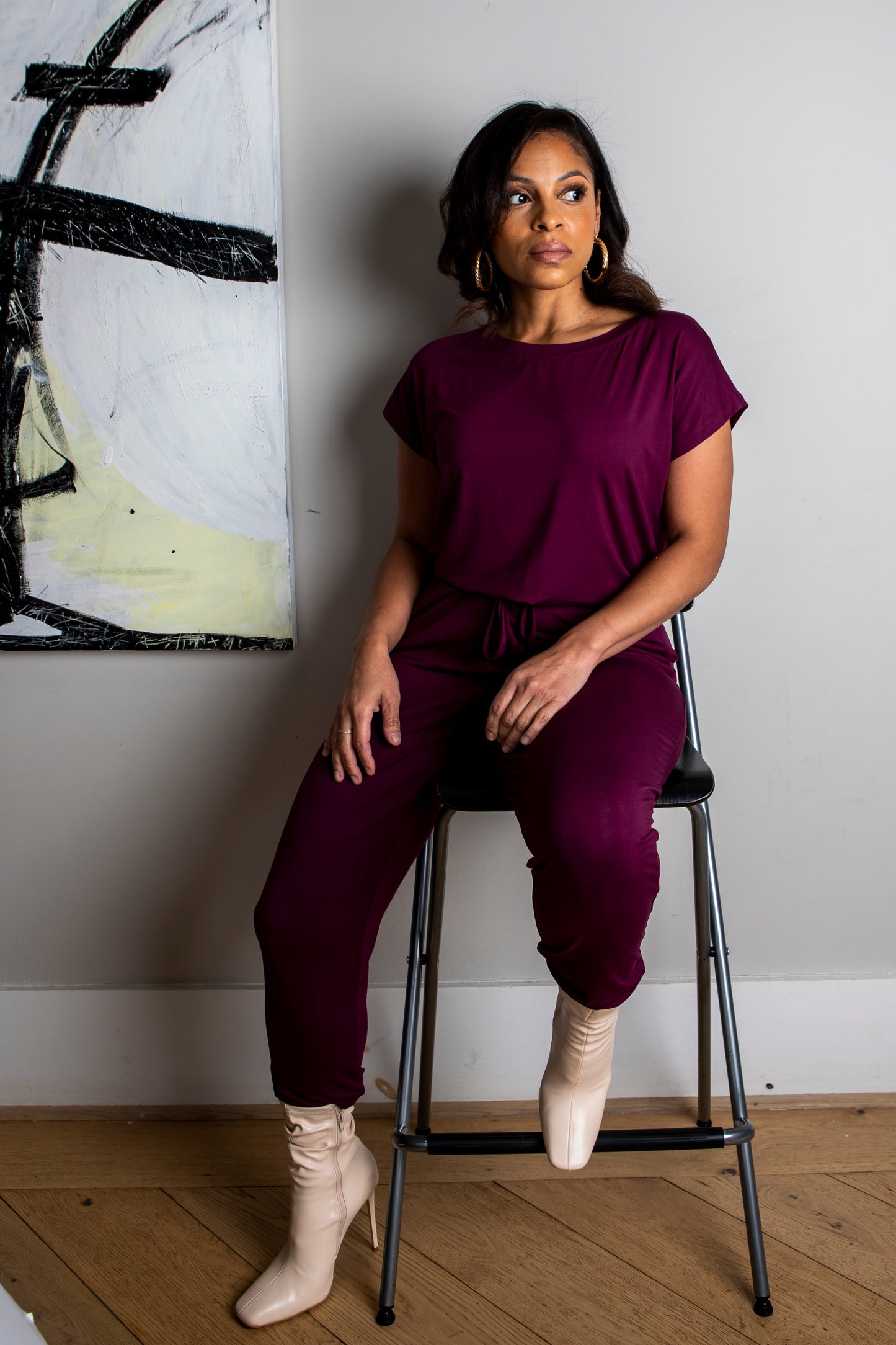 The Issa Jumper-Maroon