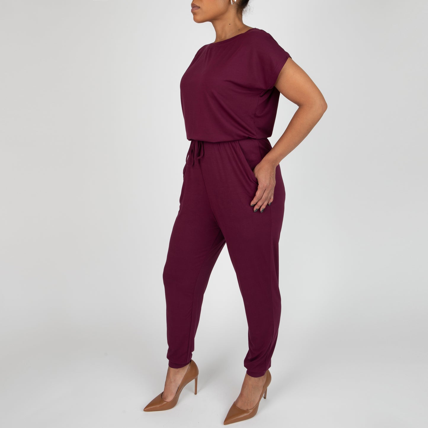 The Issa Jumper-Maroon