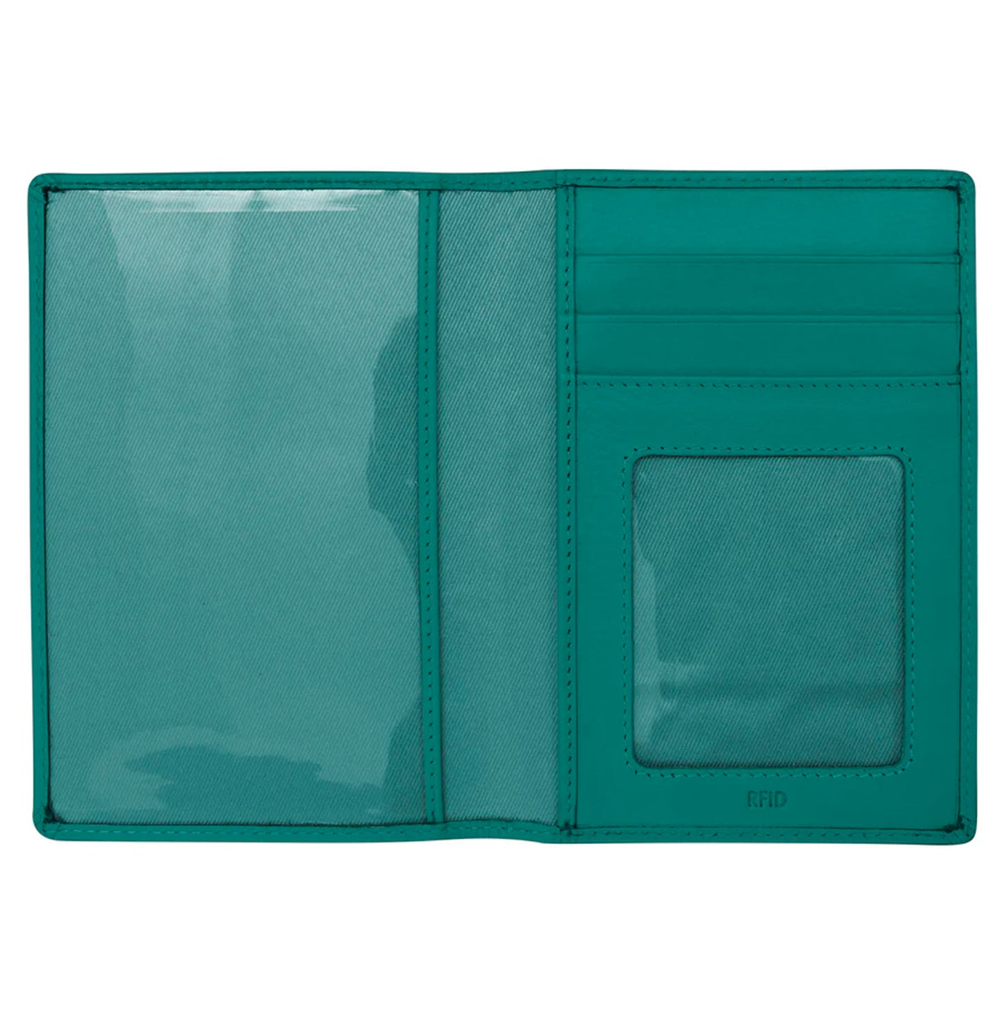 Passport Wallet-Teal