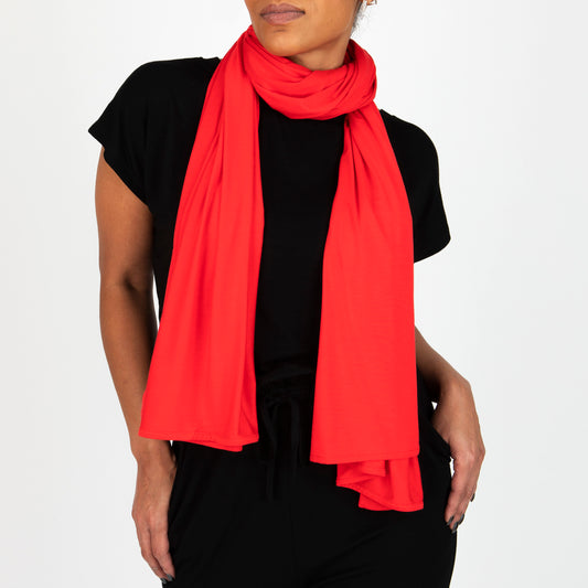 Mae - Red Scarf