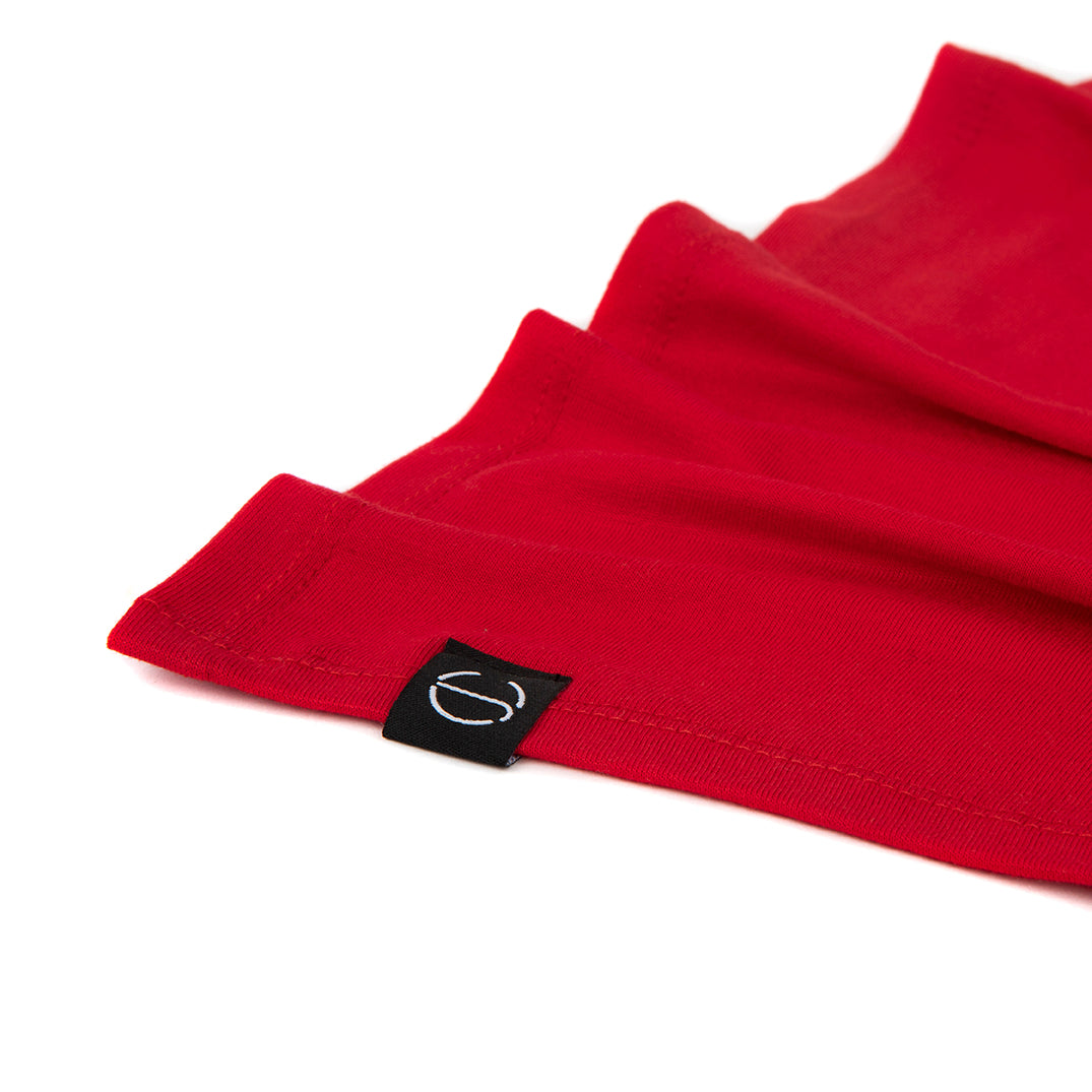 Mae - Red Scarf